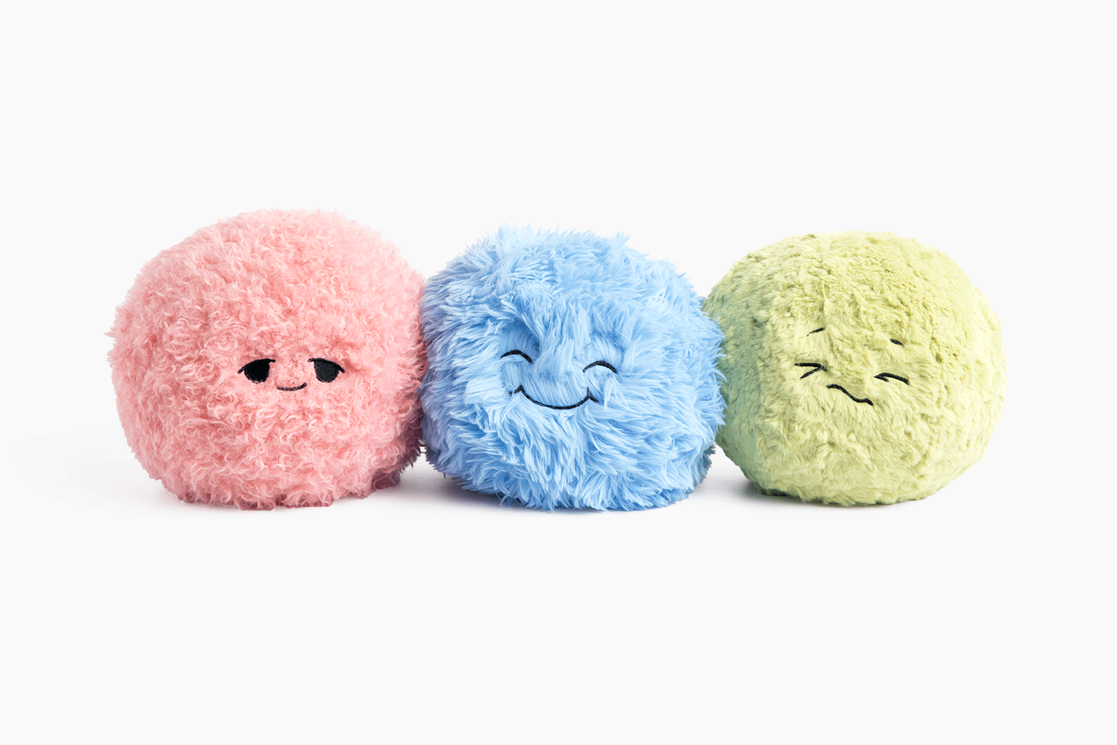 Hug Ball 3 Pack (Blue, Green, Pink)