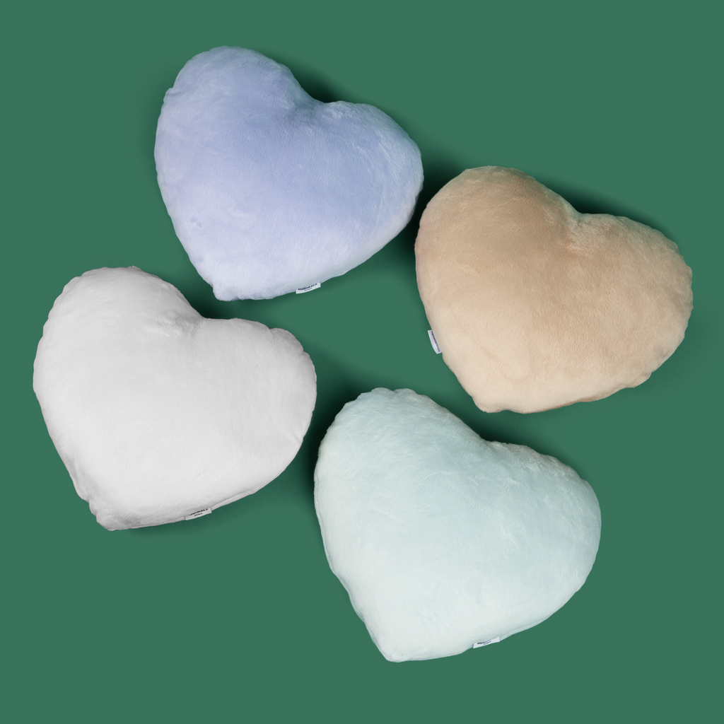 The Heart to Hug Pillow - Peaceful Pink