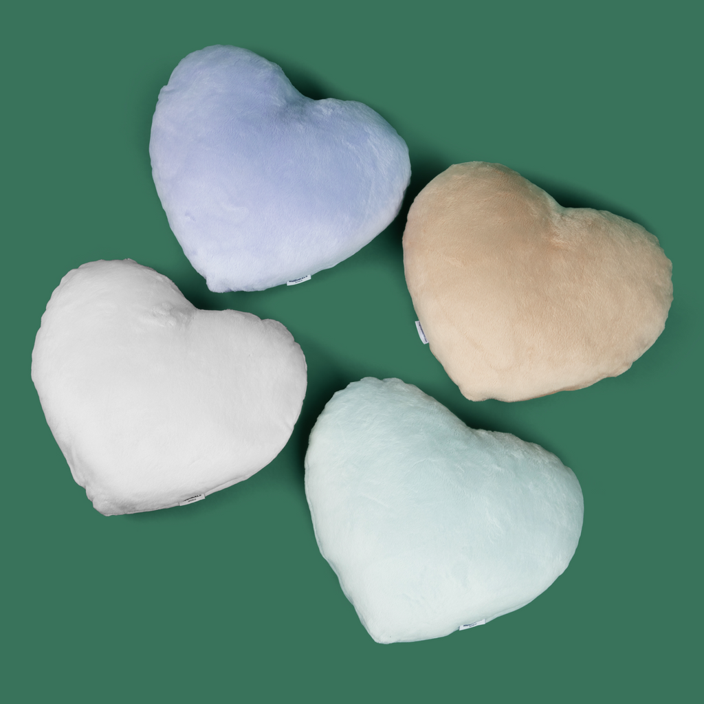 The Heart to Hug Pillow - Latte