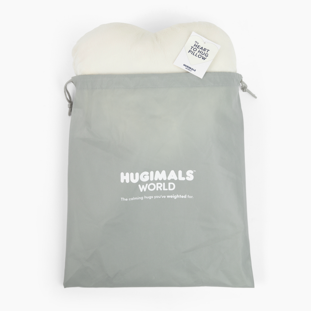 The Heart to Hug Pillow - Ivory