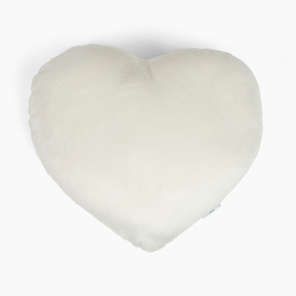 The Heart to Hug Pillow - Ivory