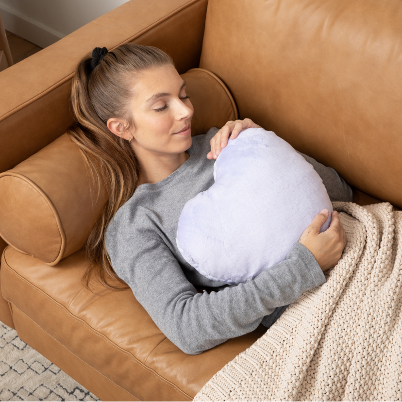 The Heart to Hug Pillow - Loving Lavender