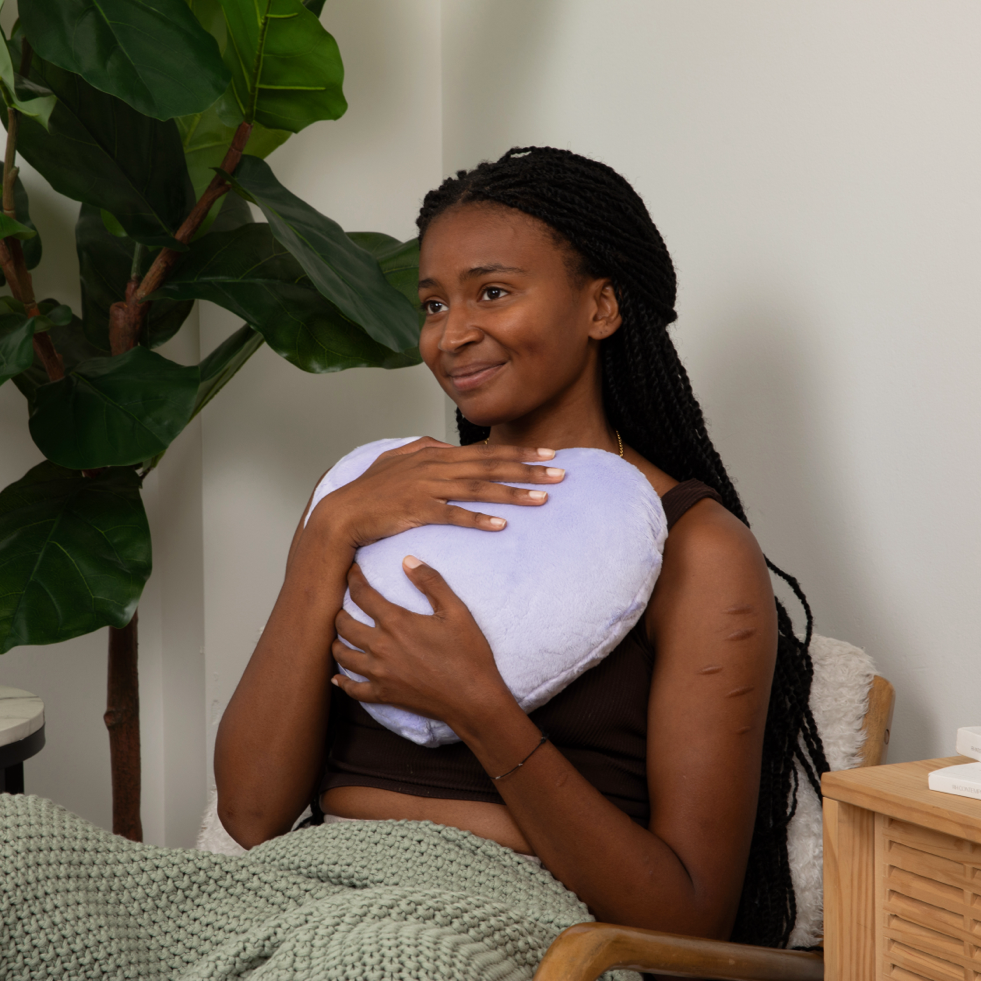 The Heart to Hug Pillow - Loving Lavender