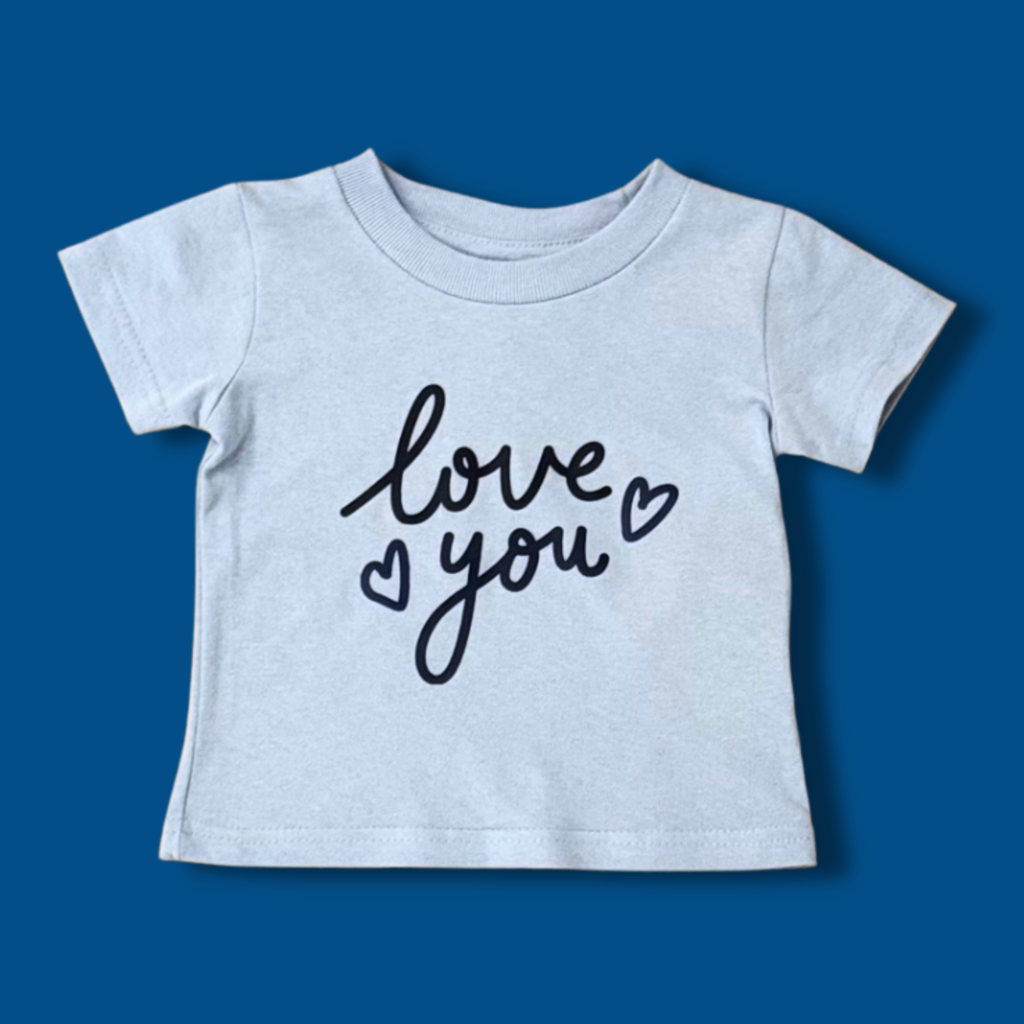 Love You Tee (Blue)