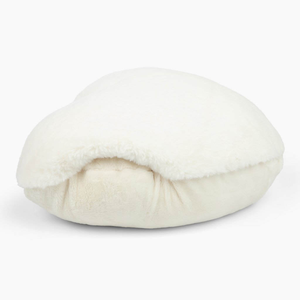 Super Sized Heart to Hug Pillow 8 lb with Pocket - Ivory