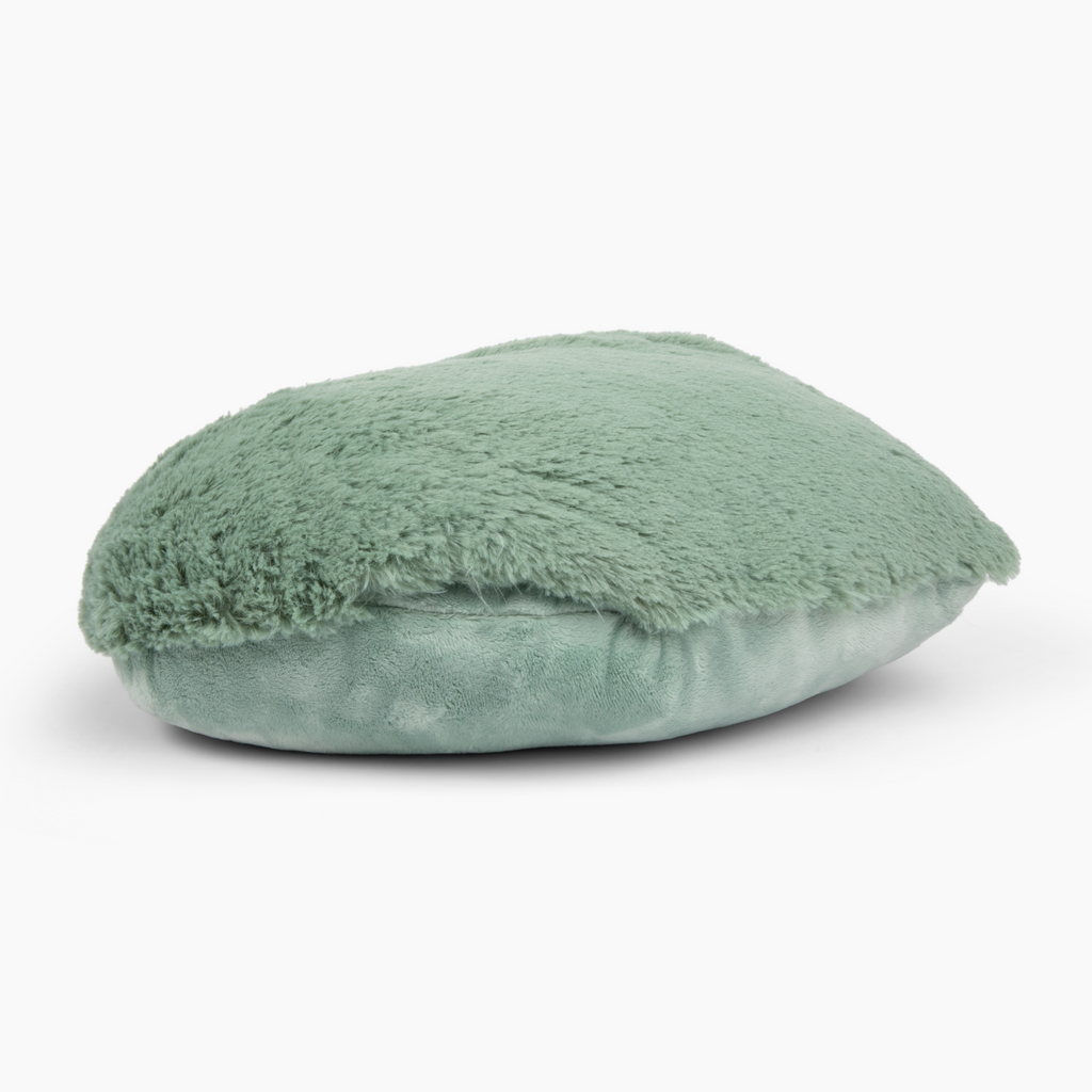 Super Sized Heart to Hug Pillow 8 lb with Pocket - Sage